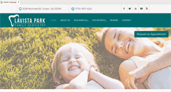 Desktop Screenshot of lavistaparkdental.com